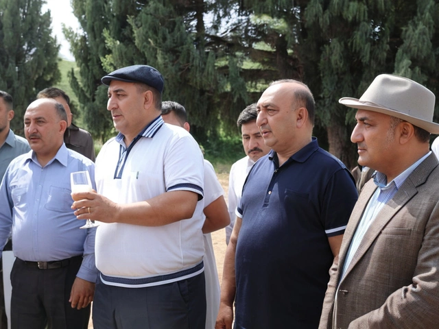 Министр Бакыт Торобаев открыл пункт сбора молока в Суусамырской долине