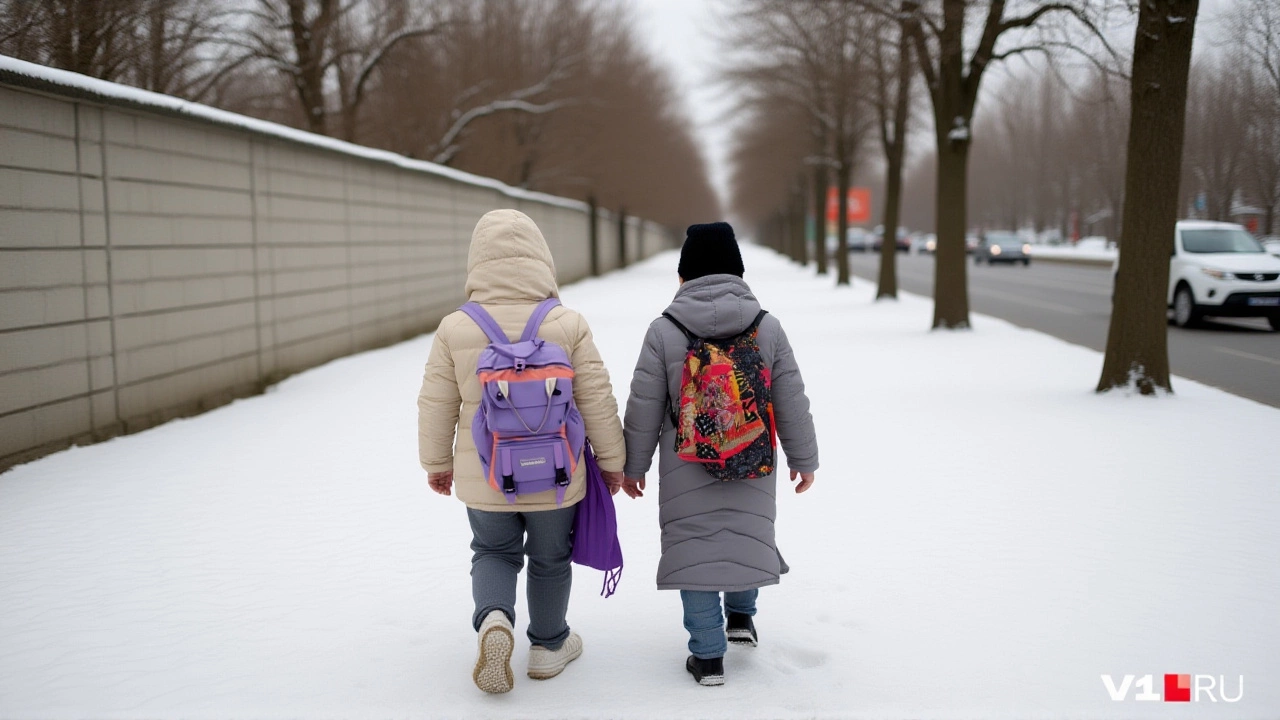 Морозы до -41°C в Югре: школьники остались дома из-за холода и ОРВИ