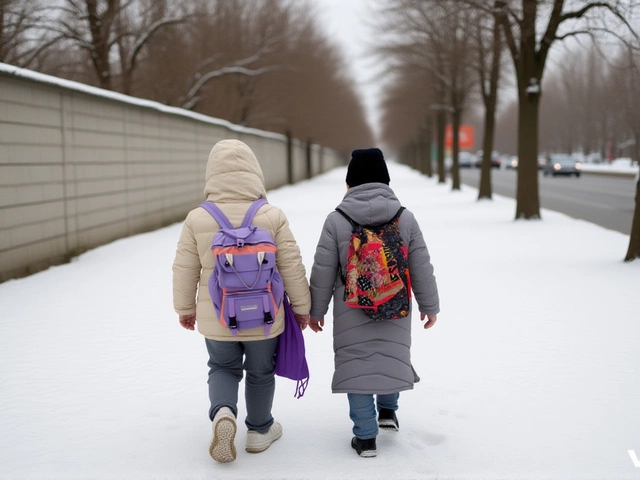 Морозы до -41°C в Югре: школьники остались дома из-за холода и ОРВИ